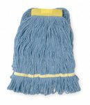 Tough Guy Quick Change, Side-Gate Cotton String Wet Mop Head, Blue - 1TYT3