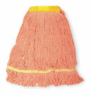 Tough Guy Quick Change, Side-Gate Cotton String Wet Mop Head, Orange - 1TYT5