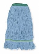 Tough Guy Quick Change, Side-Gate Cotton String Wet Mop Head, Blue - 1TYT7