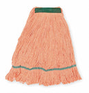 Tough Guy Quick Change, Side-Gate Cotton String Wet Mop Head, Orange - 1TYT9