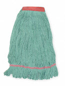 Tough Guy Quick Change, Side-Gate Cotton String Wet Mop Head, Green - 1TYU3