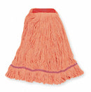 Tough Guy Quick Change, Side-Gate Cotton String Wet Mop Head, Orange - 1TYU4