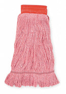 Tough Guy Side Gate Rayon String Wet Mop Head, Red - 1TYY2