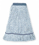 Tough Guy Side Gate Rayon Strip Wet Mop Head, Blue - 1TYY6