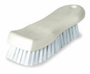Tough Guy 6 7/10 inL Synthetic Block Scrub Brush, White - 1VAD8