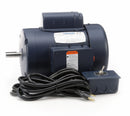 Leeson 1 1/2 HP Table Saw Motor,Capacitor-Start,3450 Nameplate RPM,115/230 Voltage,Frame 56 - 113627