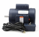 Leeson 1 1/2 HP Table Saw Motor,Capacitor-Start,3450 Nameplate RPM,115/230 Voltage,Frame 56 - 113627
