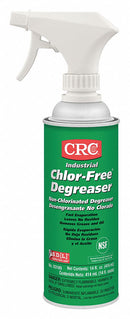 CRC Degreaser, 16 oz Cleaner Container Size, Trigger Spray Can Cleaner Container Type - 3189