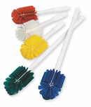 Tough Guy 16 inL Polyester Short Handle Bottle Brush, White - 1YTP1