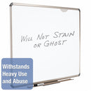 Quartet Gloss-Finish Porcelain Dry Erase Board, Wall Mounted, 48"H x 96"W, White - P568T