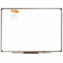 Quartet Gloss-Finish Porcelain Dry Erase Board, Wall Mounted, 36"H x 48"W, White - P564T