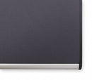 Quartet Magnetic Letter, Push-Pin Bulletin Board, Magnetic Fabric, 24"H x 36"W, Gray - MB543A