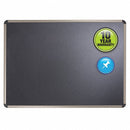 Quartet Push-Pin Bulletin Board, Foam, 36"H x 48"W, Black - B364T