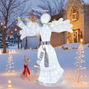 Pre-Lit Angel Christmas Decoration With 100 LED Lights