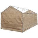 Replacement Canopy Cover for 10 x 20-Feet Carport 8 Legs Carport Shelter with Rings (Frame & Top Cover Not Included)