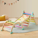 7-in-1 Rainbow Pikler Triangle Set
