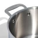 8 Quart Stainless Steel Stock Pot With Lid - Induction Compatible