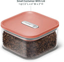 1 L Small Glass Airtight Food Storage Container