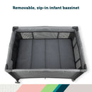 Basic 2-in-1 Play Yard with Bassinet - Gray