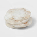 Stone Salt Agate Coasters - Set of 4