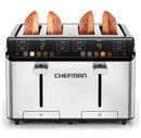 Smart Touch™ 4 Slice Digital Toaster with 6 Touchscreen Shade Settings – Stainless Steel