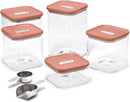 14-pc Glass Airtight Container Set - Perracotta