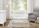 Portable Folding Mini Crib - Bianca White