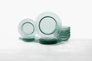 12 Piece Dinnerware Set - Verde Green