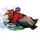 ESP 50" Monster Inflatable Snow Tube Sled and Pool Tube Two Rider Grab Bar Snow Tube
