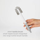 On-The-Go Baby Bottle Drying Rack - Gray