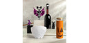 17 fl oz Glass Tumbler with Lid and Straw - Orange