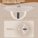 Extra Tall Cat Gate for Doorway - White