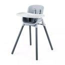 Zest 4-in-1 Folding High Chair - Grey