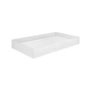 Universal Twin Storage Trundle Bed - White