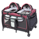 Deluxe Nursery Center Playard for Twins - Cozy Berry