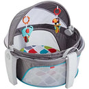 Portable Baby Dome Bassinet Play Set with Toys and Canopy