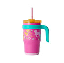 Vacuum Insulated Straw Tumbler - Bright Pink