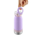 Stainless Steel Kids' Water Bottle - Purple