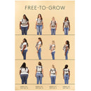Terry Free-to-Grow Baby Carrier - Sunshine