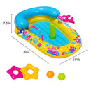 Banzai Splash Discovery Activity Center: Baby Float & Water Toys