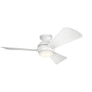 44 Inch Ceiling Fan - Matte White
