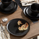 12pc Earthenware Houlton Dinnerware Set - Black