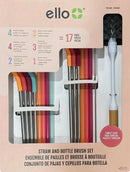 Straw and Bottle Cleaning Set - Multi-Color