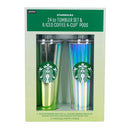 Iced Coffee Gift Set - 24 Oz Tumbler, 6 K-Cup Pods