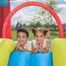 Bounce House with Basketball Hoop and Slide