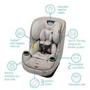 Pria Max All-in-One Convertible Car Seat Desert Wonder - PureCosi