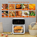 Air Fryer 12QT Convection Oven with 10-in-1 Multi Function - White