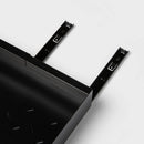 Metal Expandable Pull-Out Drawer Adhesive - Black