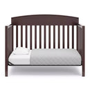 5-in-1 Convertible Baby Crib - Espresso