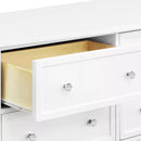 Kalani 6 Drawer Double Wide Dresser - White